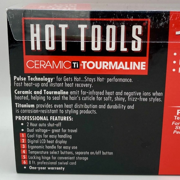 Hot Tools 1" Digital Salon Flat Iron NWT - Picture 8 of 11